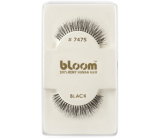 Bloom Natural sticky lashes from natural hair curled black No. 747S 1 pair