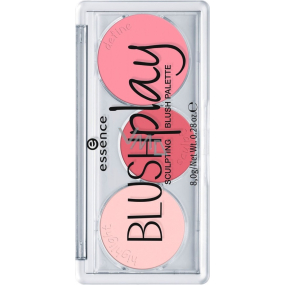 Essence Blush Play Sculpting Blush Palette 20 Play It Pink 8 g