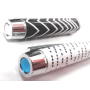 Albi Pen with Crystals Geometric Pattern Black and White 14 cm