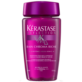 Kérastase Réflection Bain Chroma Riche Shampoo for softness and shine of highlighted hair 250 ml