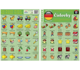Ditipo Language Memory Game Numerals German 297 x 222 mm