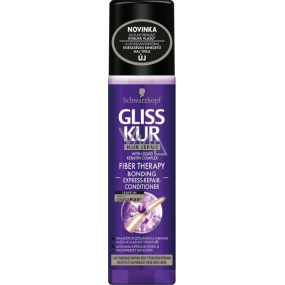 Gliss Kur Fiber Therapy regenerating express balm for stressed hair 200 ml
