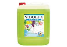 Sidolux Universal Soda Green grapes detergent for all washable surfaces and floors 5 l