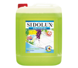 Sidolux Universal Soda Green grapes detergent for all washable surfaces and floors 5 l
