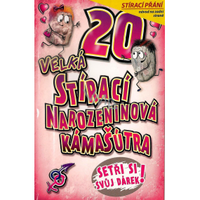 Nekupto Wiper birthday card Kámašútra 21.5 x 13.5 cm 20 G 20 3336