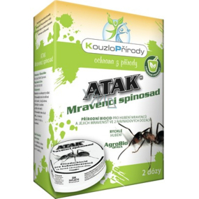 Magic of Nature Attack Ants spinosad natural biocide for exterminating ants 2 pieces