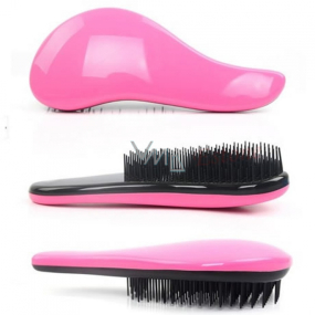 Dtangler Detangling Brush Brush for easy combing of hair 18.5 cm pink