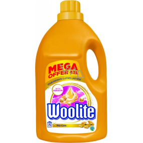 Woolite Pro-Care washing gel, softens and protects fibers in 75 doses of 4.5 l
