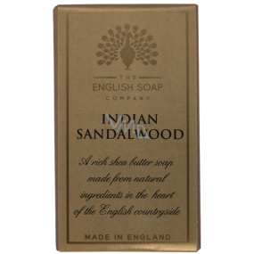 English Soap Indian Sandalwood natural perfumed soap with shea butter 200 g
