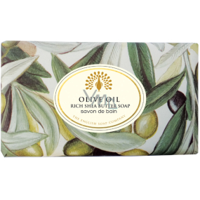 English Soap Olive oil natural perfumed soap with shea butter 190 g