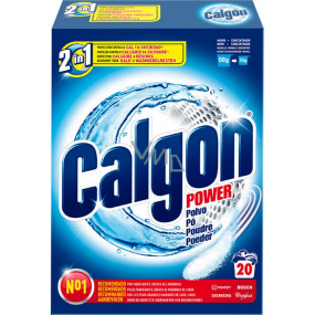 Calgon 2in1 Power Powder water softener powder against limescale 20 doses 1 kg