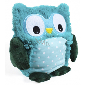 Albi Warm lavender scented Hooty owl turquoise, 20 cm × 18 cm, 750 g