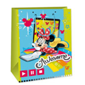 Ditipo Gift paper bag 33 x 10.2 x 45.7 cm Disney Minnie Awesome