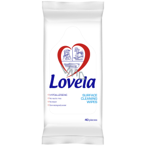 Lovela Cleaning wipes for surfaces 40 pieces