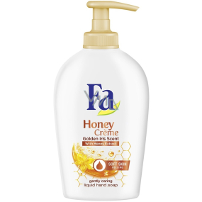 Fa Honey Creme Golden Iris Scent Cream Liquid Soap Dispenser 250 ml