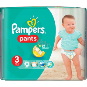 Pampers Pants 3 Midi 6-11 kg diapers 26 pieces