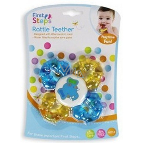 First Steps Rattle Teether Baby with Rattle Elephant