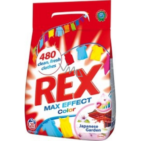 Rex Max Effect Color 2in1 Japanese Garden Color Washing Powder 20 doses of 1.4 kg
