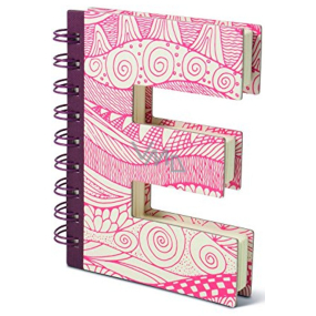 If Alphabooks Note Books E-shaped notebook 91 x 14 x 124 mm