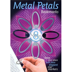If Metal Petals Bookmarks Metal Bookmarks 4 x 1.5 cm 8 pieces