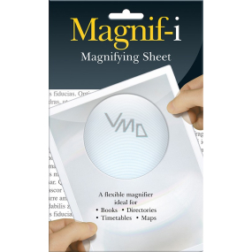 If Magnifyer Flexible A5 sheet Practical magnifier 21,8 x 13,4 x 0,2 cm