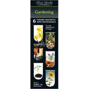 If Mini Mark Bookmarks Gardening 6 pieces