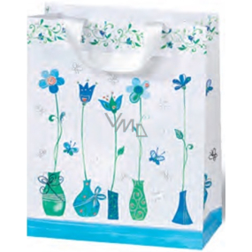 BSB Luxury gift paper bag 14.5 x 15 x 6 cm Blue Dreams LDT 372-CD
