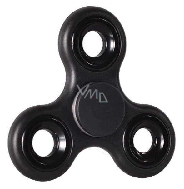 Fidget Spinner Classic anti-stress gadget black 7.5 x 7.5 cm - VMD  parfumerie - drogerie