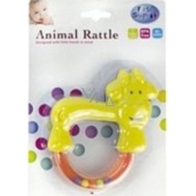 First Steps Rattle fun yellow cow