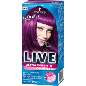 Schwarzkopf Live Ultra Brights or Pastel Hair Color 094 Purple Pink