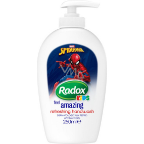Radox Kids Spiderman liquid soap for children dispenser 250 ml