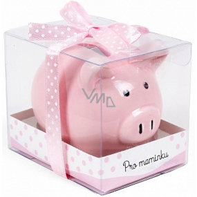 Albi Money box piggy small For mom pink 7 cm × 6.5 cm × 7.3 cm