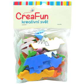 CreaFun Self-adhesive decoration Vehicles Eva mix of colors 50 pieces