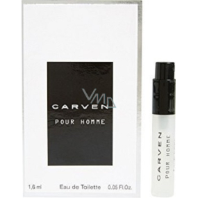 Carven Pour Homme eau de toilette 1.6 ml with spray, vial