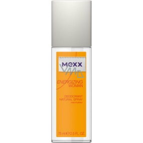 Mexx Energizing Woman perfumed deodorant glass 75 ml Tester