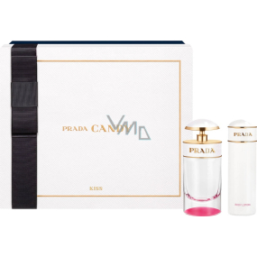 Prada Candy Kiss perfumed water for women 50 ml + body lotion 75 ml, gift set
