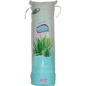Dime Aloe Vera Sensitive cosmetic cotton swabs 80 pieces