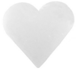 English Soap Coconut natural perfumed heart-shaped soap in organza 20 g