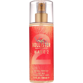 Hollister Wave 2 for Her perfumed body mist spray 250 ml