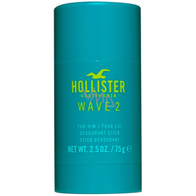 Hollister Wave 2 for Him deodorant stick for men 75 g