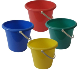 Clanax Standard bucket - bucket without sink mix of colors 5l