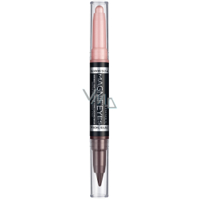 Rimmel London Magnif Eyes 2in1 eyeshadow and pencil 007 Pink Outside The Box 1.6 g