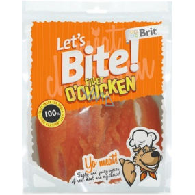 Brit Lets Bite Chicken fillets supplementary food for dogs 80 g