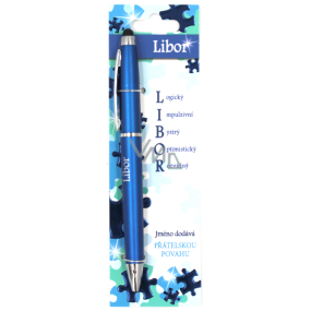 Nekupto Stylus Ballpoint pen named Libor