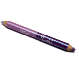 Princessa Davis Eye Double Colour eyeshadow pencil + sharpener 013 pink and purple 6 g