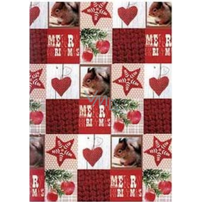 Ditipo Gift wrapping paper 70 x 200 cm Christmas Luxury Merry Christmas
