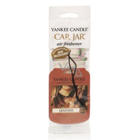 Yankee Candle Leather - Leather Classic scented car tag paper 12 g