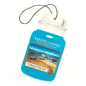 Yankee Candle Turquoise Sky - Turquoise sky Classic scented car tag paper 12 g