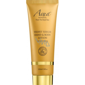 Aqua Mineral Velvet Touch Gold Charm body and hand lotion 250 ml