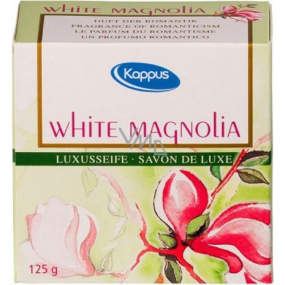 Kappus White Magnolia - Sweet magnolia luxury toilet soap 125 g